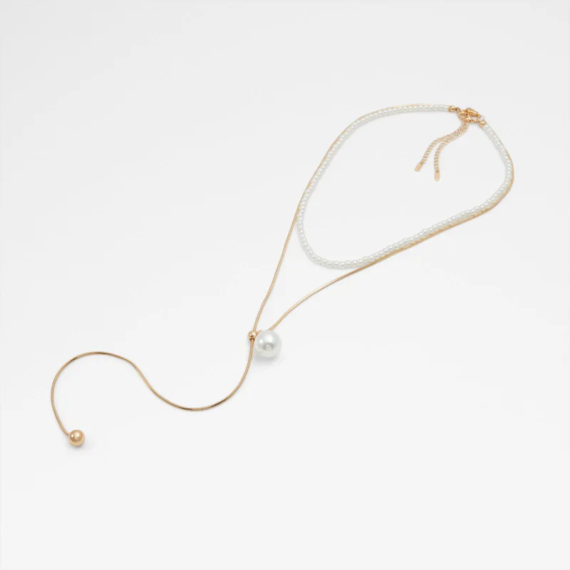ALDO PEARLYNNE Pearl Detail Layered Necklace